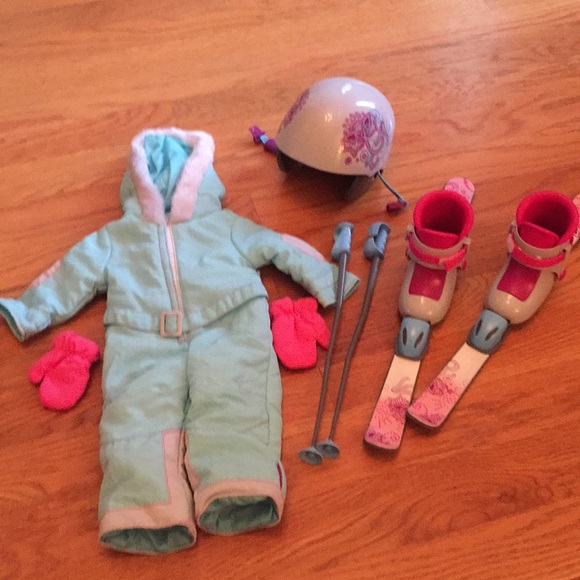 american girl ski outfit